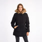 Sarah (Hooded parka with fur trim)